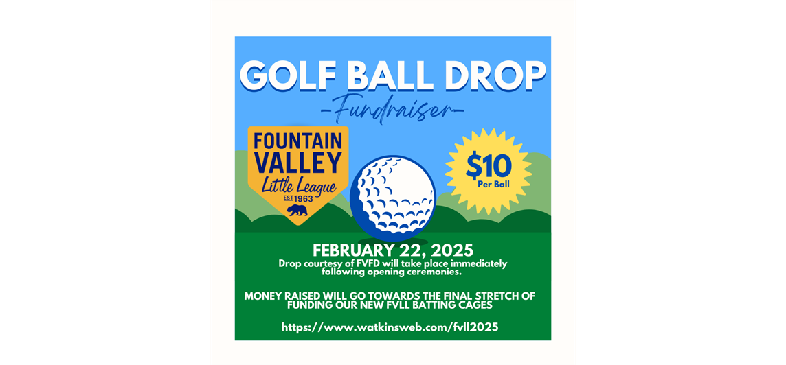 Golf Ball Drop Fundraiser